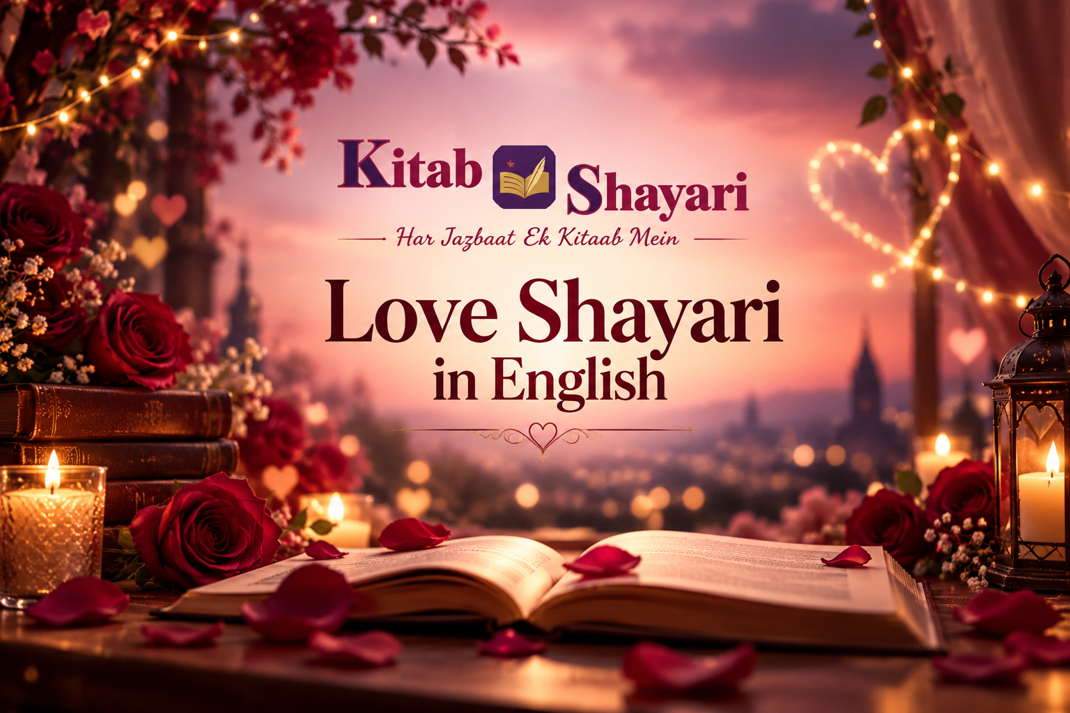 Love shayari in english